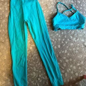 Turquoise Activewear Set